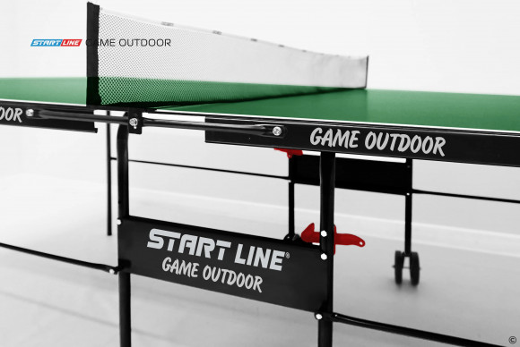 Теннисный стол Start Line Game с сеткой зелёный Теннисный стол Start Line Game с сеткой зелёный